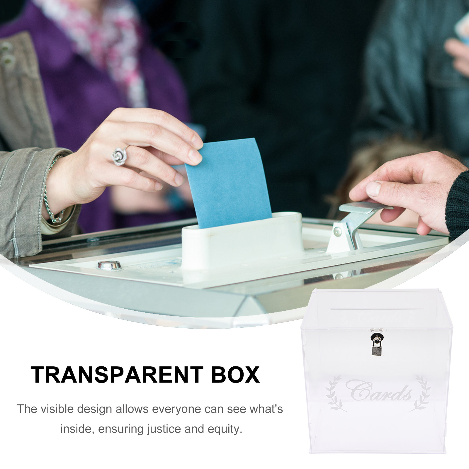 กล่องใส่การ์ดแต่งงานอะคริลิกใส - Wedding Card Box บทวิจารณ์และราคา